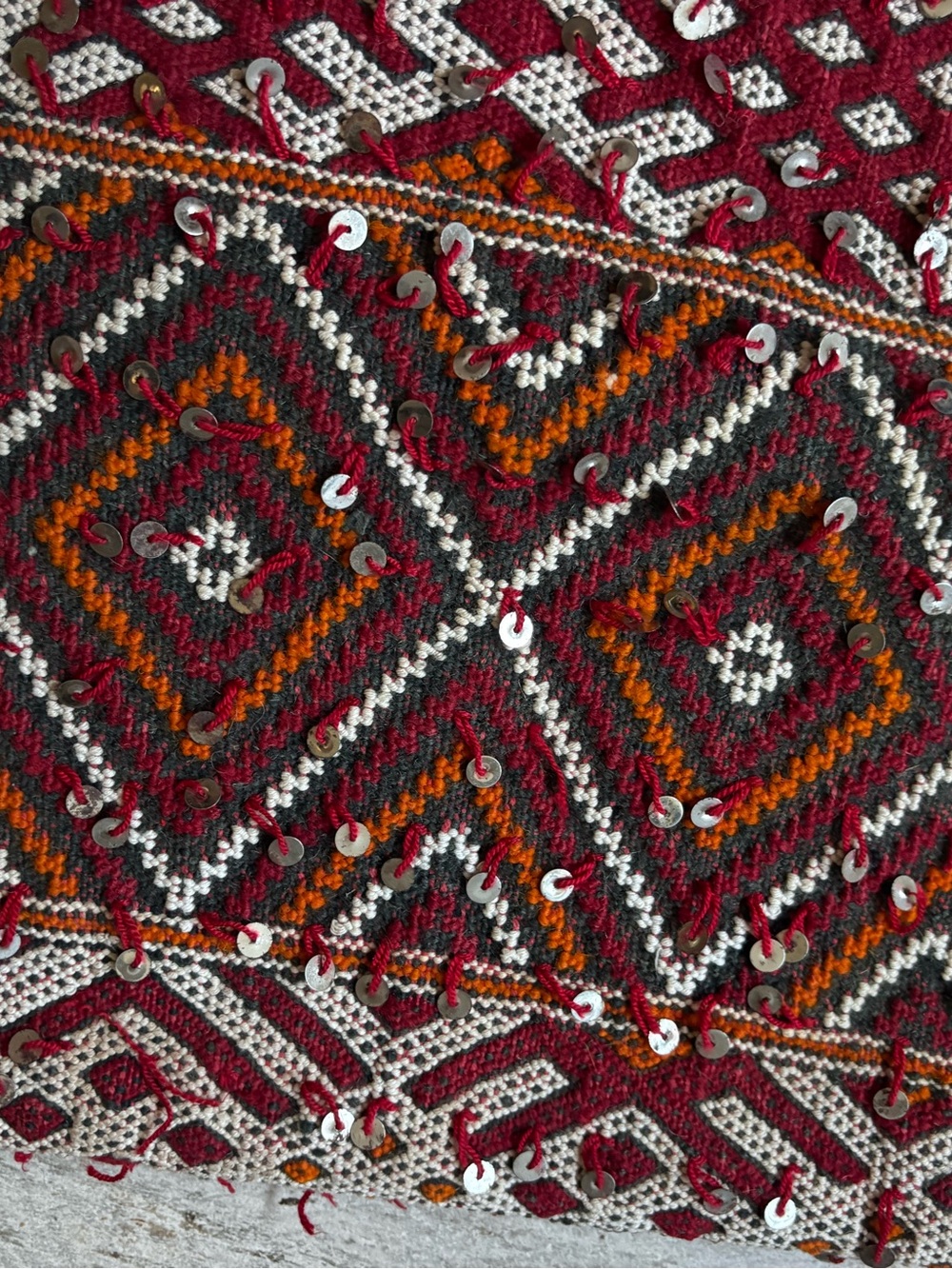 Moroccan Handmade Pillow Cover